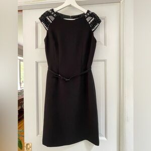 Tahari dress, black, size 4. Used once.